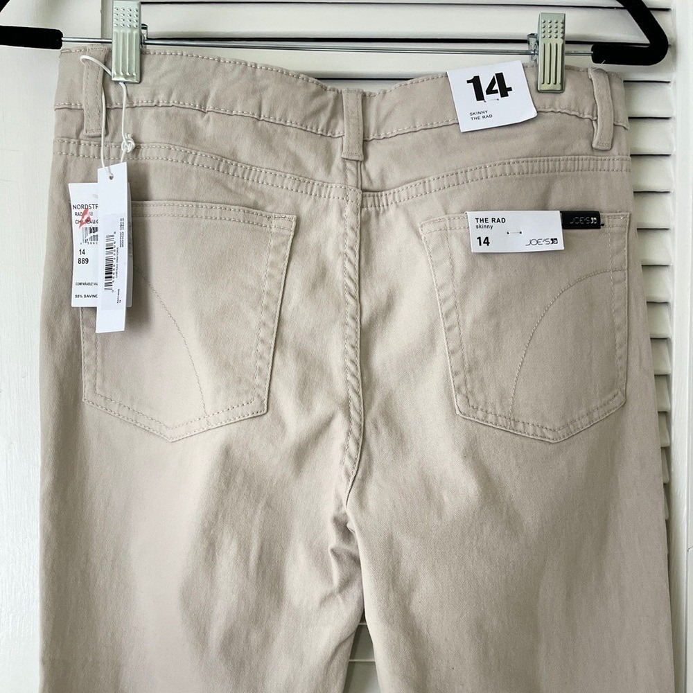 NWT Joe's Jeans Kids The Rad Skinny Fit Khaki Jean Pants | 14 (kids) - Picture 4 of 8